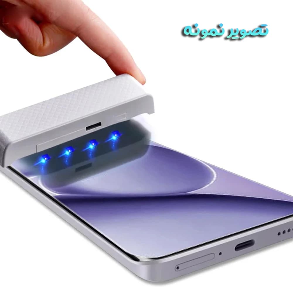 گلس تمام صفحه UV شفاف Honor 50 مارک LITO — تصویر ۴