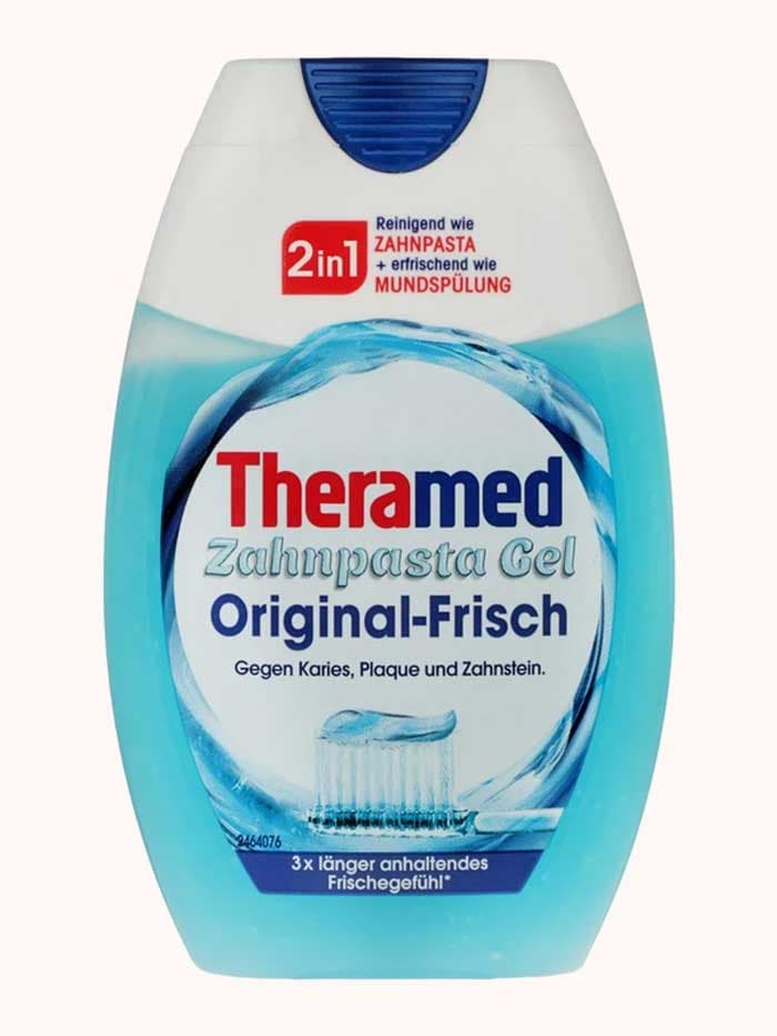 خمیر دندان ژل ترامد مدل Original Frisch ضد پوسیدگی، پلاک و جرم دندان