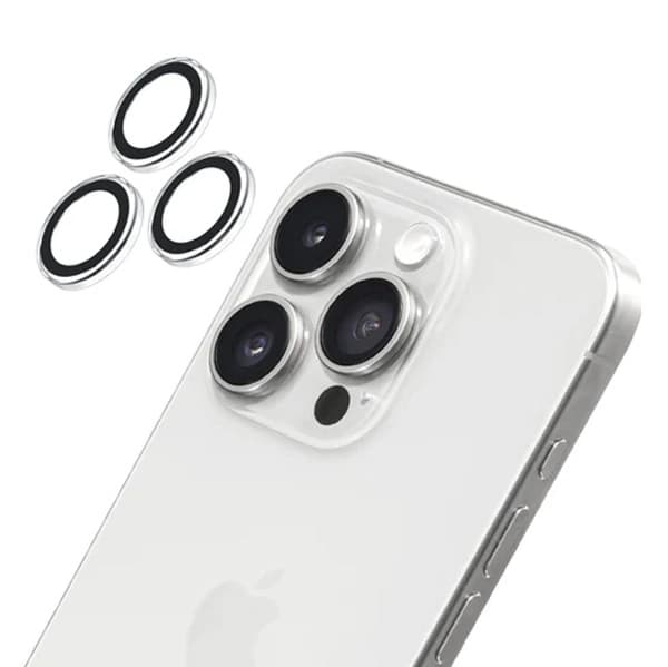 محافظ لنز دوربین رینگی فلزی iPhone 16 Pro — تصویر ۸
