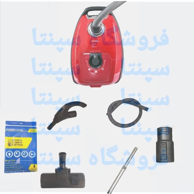 ست قطعات جاروبرقی کرال مطابق عکس