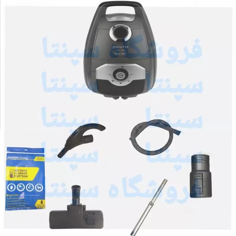 ست قطعات جاروبرقی زنیت مطابق عکس
