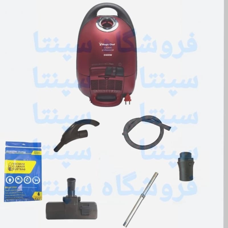 ست قطعات جاروبرقی مجیک مطابق عکس