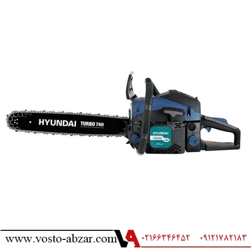 اره بنزینی 55 سانتی متر هیوندای مدل TURBO 760