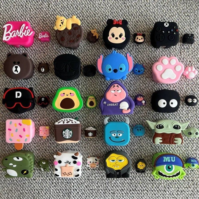 محافظ سیلیکونی شارژر 20 وات عروسکی طرح استارباکس