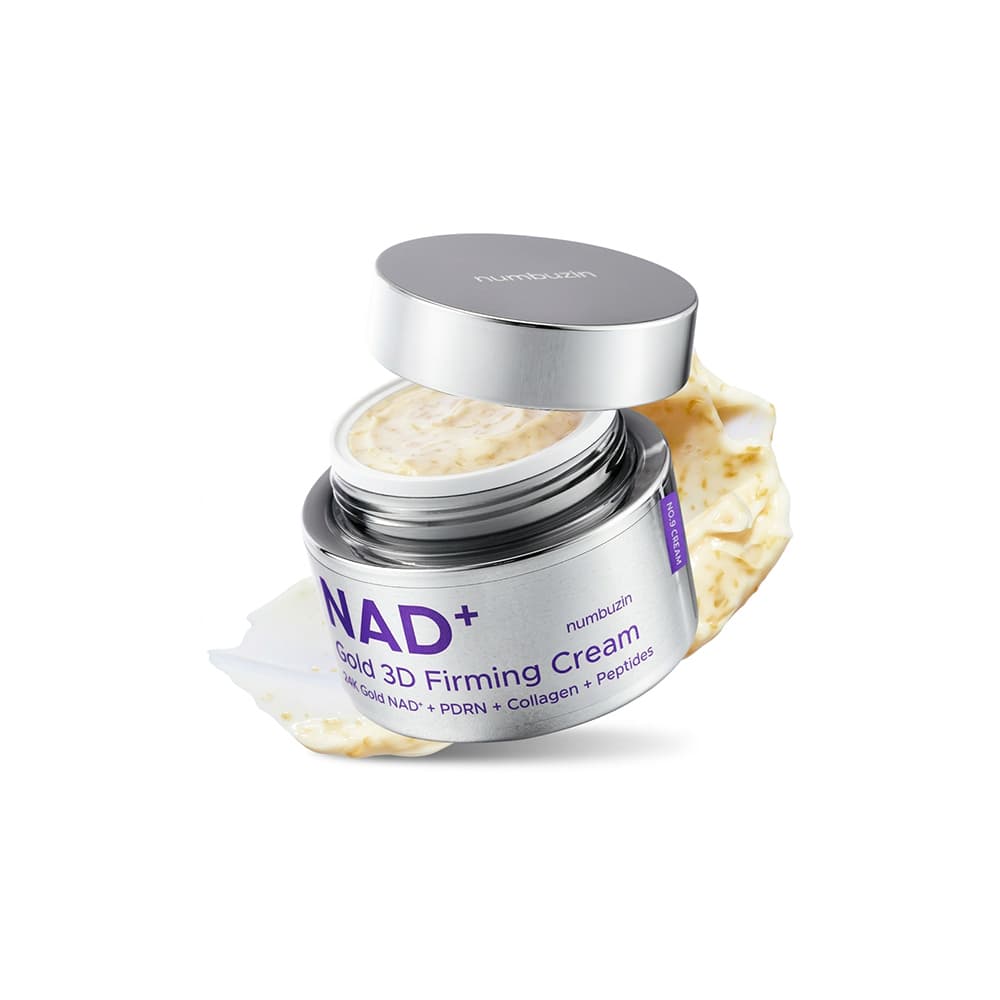 کرم سفت کننده و لیفتینگ پوست نامبوزین شماره ۹ مدل NAD+ Gold 3D — تصویر ۸