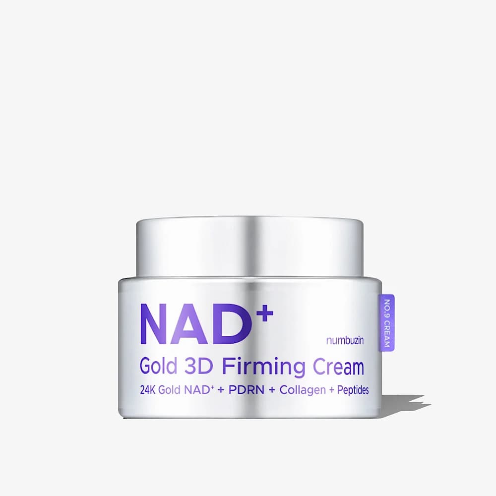 کرم سفت کننده و لیفتینگ پوست نامبوزین شماره ۹ مدل NAD+ Gold 3D