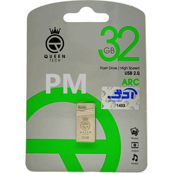 فلش مموری 32GB کوئین تک مدل ARC ظرفیت 32 گیگابایت