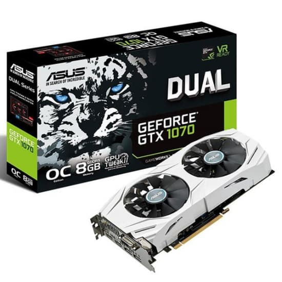 کارت گرافيک ايسوس مدل DUAL-GTX 1070-8GB-256Bit — تصویر ۶