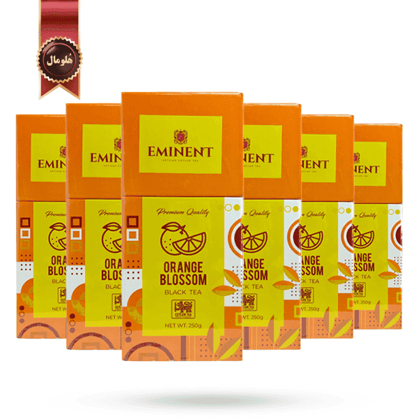 6 بسته چای امیننت eminent مدل شکوفه های پرتقال orange blossom وزن 250 گرم (اورجینال)