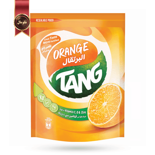 پودر شربت تانج tang مدل پرتقال orange وزن 375 گرم (اورجینال)