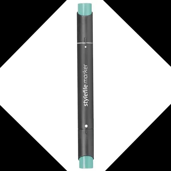 ماژیک دوسر کوییلو مدل Stylefile رنگ TURQUOISE GREEN LIGHT 606