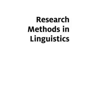 دانلود کتاب Research Methods in Linguistics: Second Edition