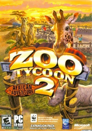 بازی کامپیوتر zoo tycoon 2:african adventure