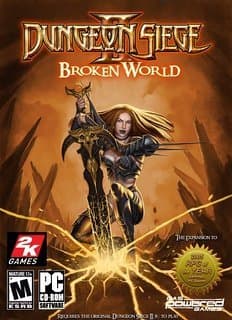 بازی کامپیوتر dungeon siege 2 +broken world