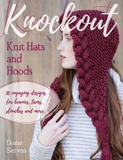 دانلود کتاب کلاه ها و کلاهک های بافتنی؛ 30 طرح جذاب Knockout Knit Hats and Hoods: 30 Engaging Designs for Beanies, Tams, Slouches, and More 2018