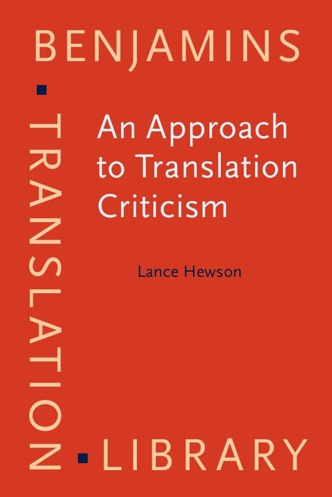 کتاب An Approach to Translation Criticism