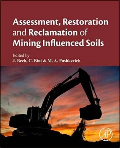 و دانلود نسخه کامل کتاب زبان اصلی Assessment, restoration and reclamation of mining influenced soils PDF | کتاب خارجی | مقاله خارجی