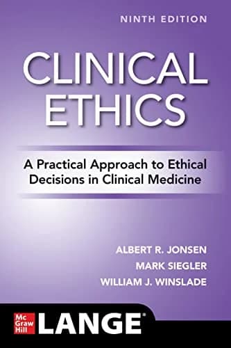 و دانلود نسخه کامل کتاب زبان اصلی Clinical Ethics: A Practical Approach to Ethical Decisions in Clinical Medicine, Ninth Edition 9th Edition PDF | دانلود کتاب خارجی