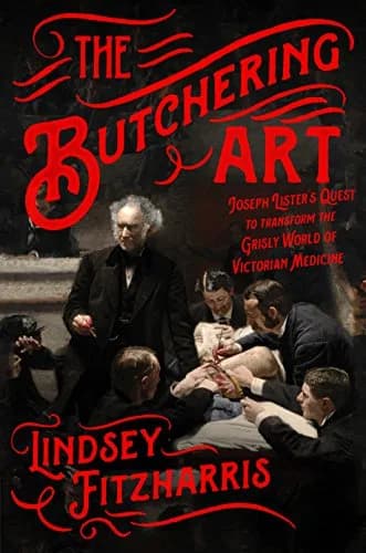 و دانلود نسخه کامل کتاب زبان اصلی The Butchering Art: Joseph Lister’s Quest to Transform the Grisly World of Victorian Medicine Kindle Edition PDF | دانلود کتاب خارجی