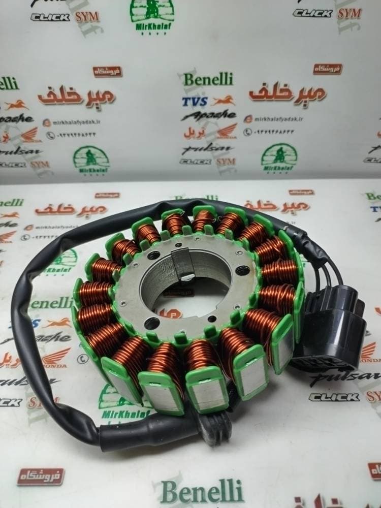بوبین (دستگاه) سیم پیچی برق موتور بنلی 300 دوسیلندر و کیوجی اصلی