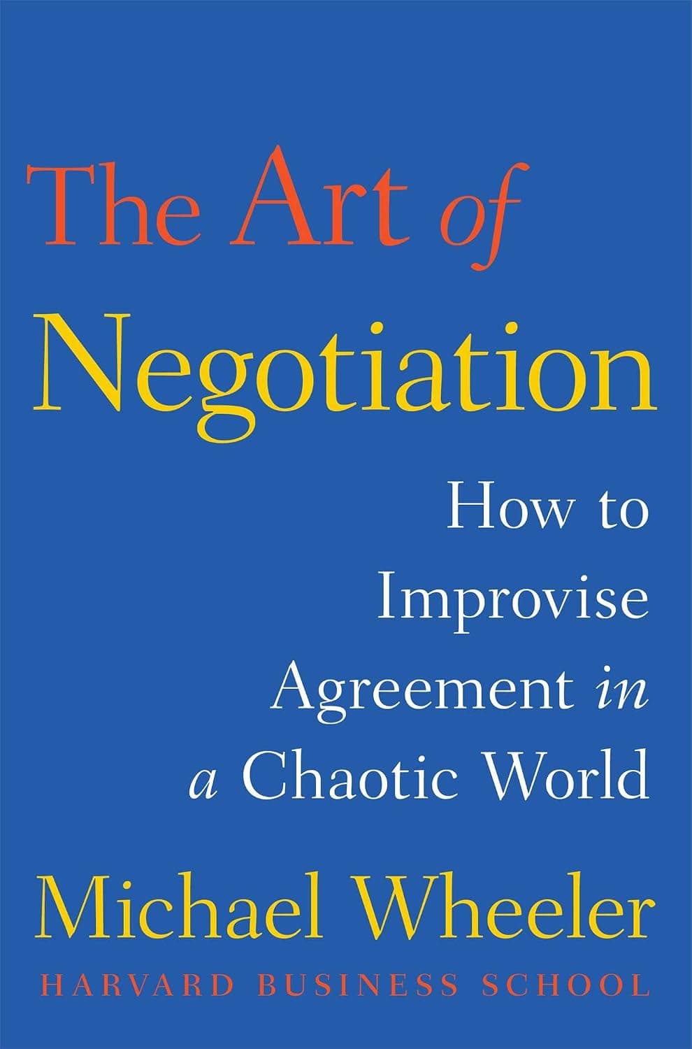 کتاب The Art of Negotiation هنر مذاکره (زبان اصلی)