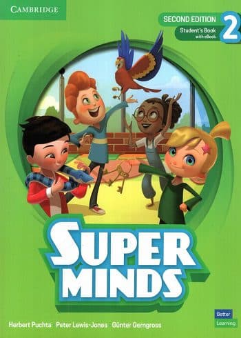 Super Minds 2 (Second Edition) S.B+W.B+DVD ویرایش جدید (کتاب دانش اموز + کتاب کار+CD)