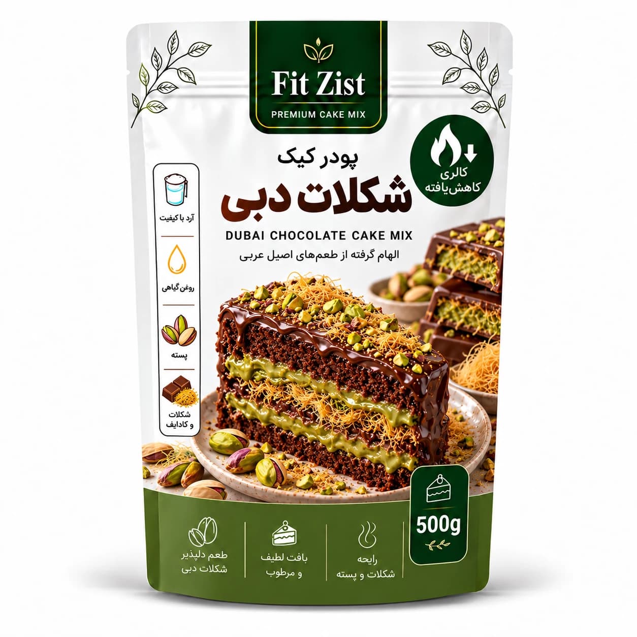 پودر کیک دبی چاکلت 1000 گرم — تصویر ۳