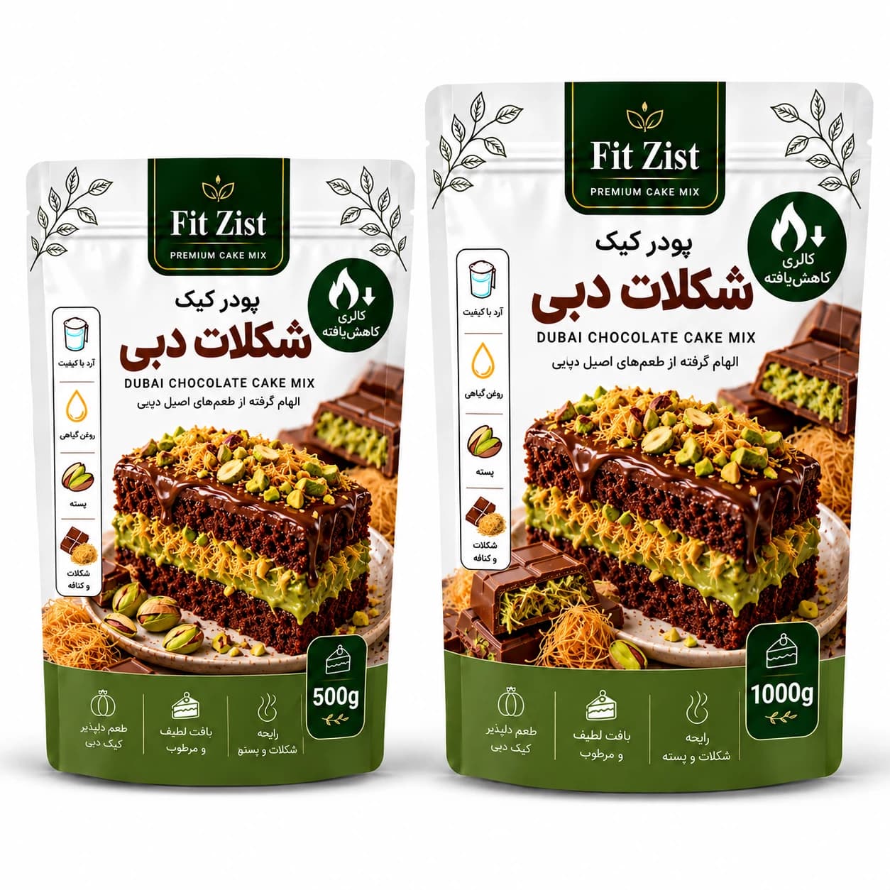 پودر کیک دبی چاکلت 500 گرم — تصویر ۲
