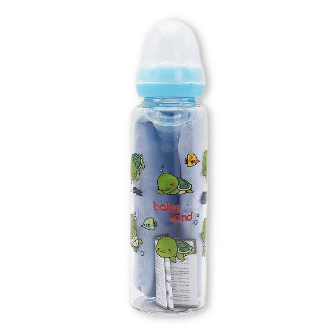 شیرخوری پیرکس کاور دار بیبی لند baby land کد 519 حجم 240 میل