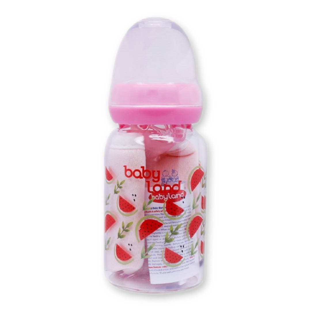 شیرخوری پیرکس کاور دار بیبی لند baby land کد 518 حجم 120 میل