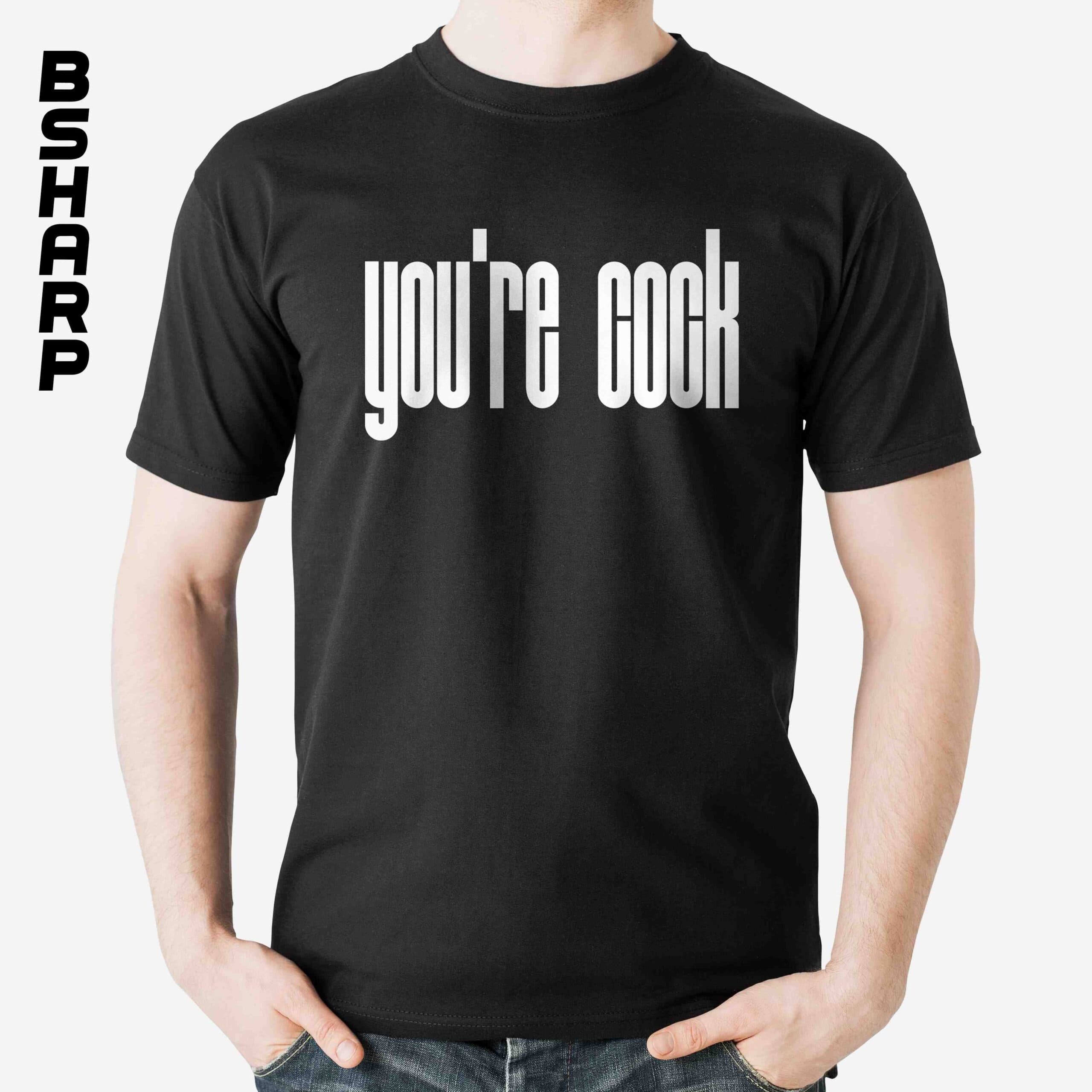 تیشرت After Life طرح You’re Cock