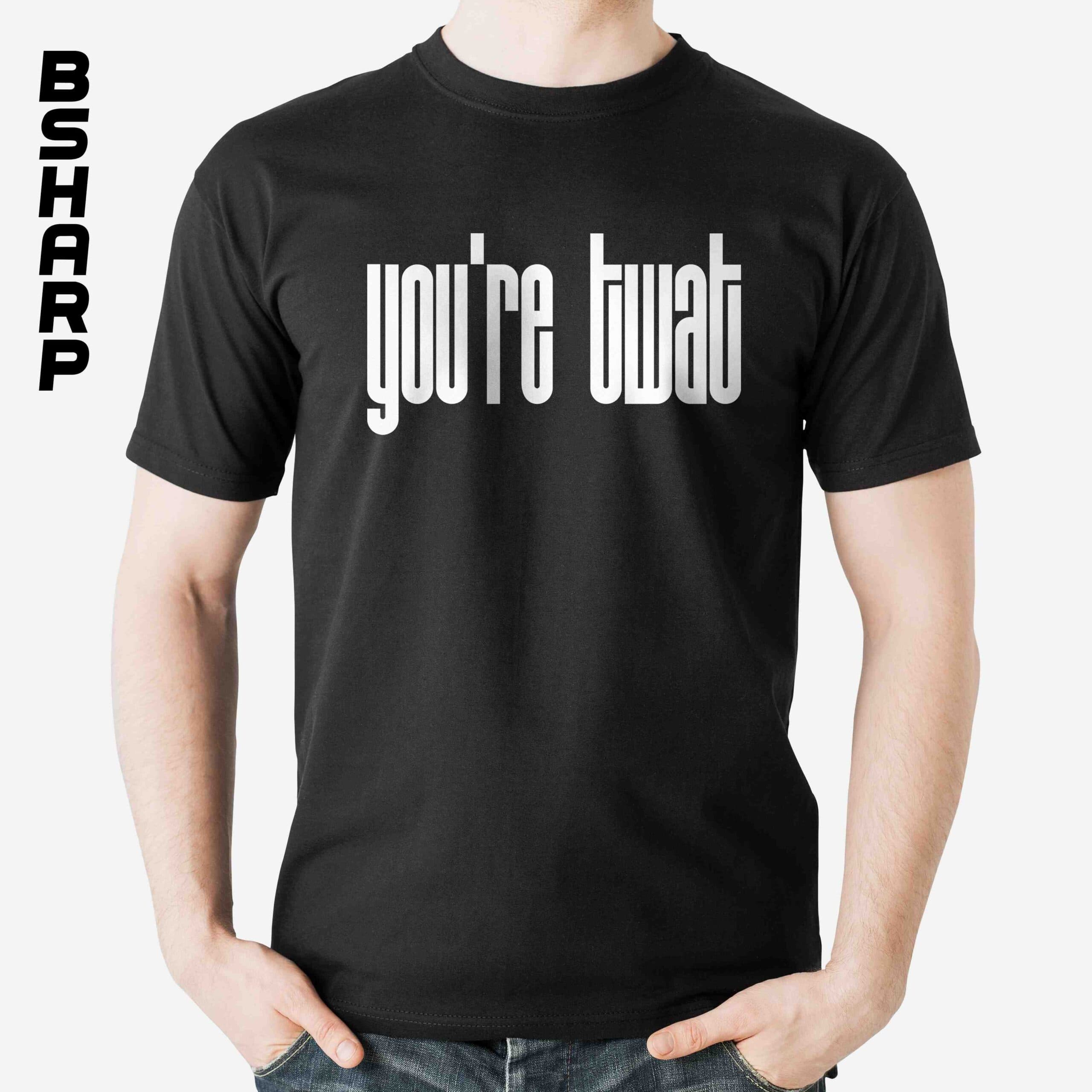 تیشرت After Life طرح You’re Twat