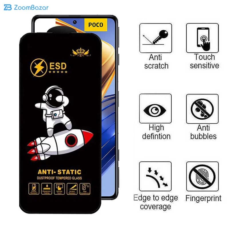 گلس اپیکوی مدل Spaceship مناسب برای گوشی موبایل شیائومی Poco F5 Pro / F5 / F4 GT/ F3 GT/ F4/ F3 — تصویر ۴