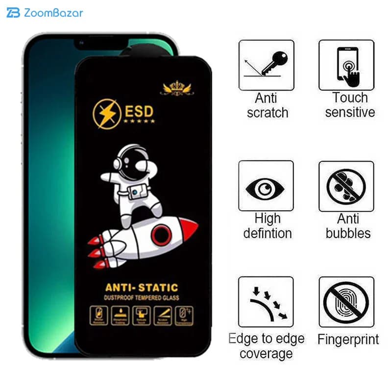 گلس اپیکوی مدل Spaceship مناسب برای گوشی موبایل اپل 13Pro Max / 14 Plus — تصویر ۴
