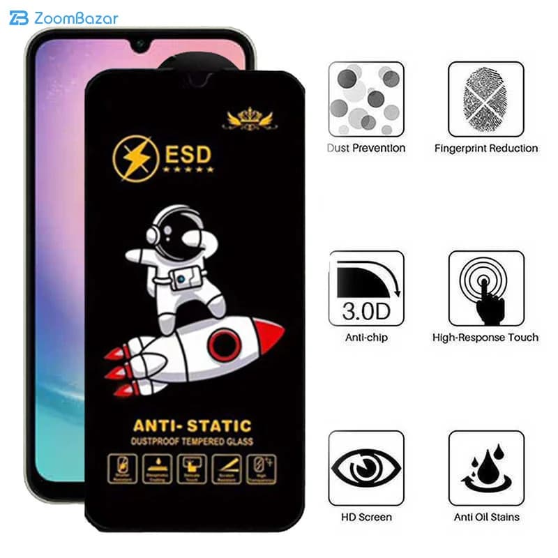 گلس اپیکوی مدل Spaceship مناسب برای گوشی موبایل سامسونگ Galaxy A24/A15/A25/M34/F34 — تصویر ۶
