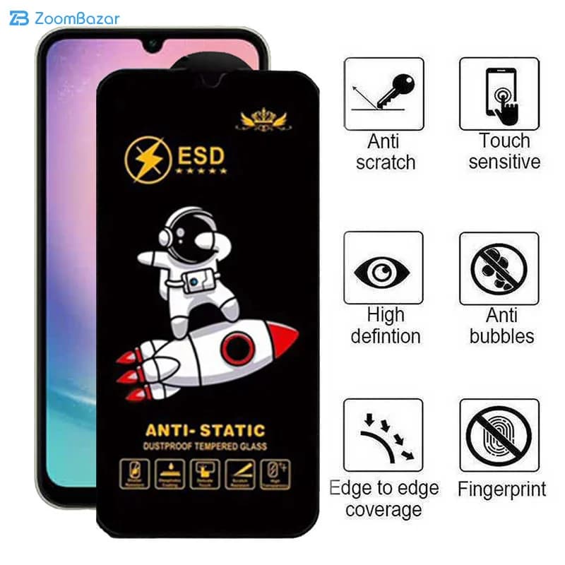 گلس اپیکوی مدل Spaceship مناسب برای گوشی موبایل سامسونگ Galaxy A24/A15/A25/M34/F34 — تصویر ۵