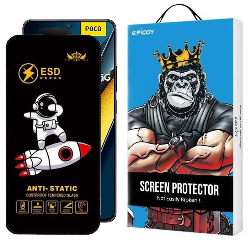 گلس اپیکوی مدل Spaceship مناسب برای گوشی موبایل شیائومی Poco X6 Pro/ Poco X6/ Poco M6 Pro 4G
