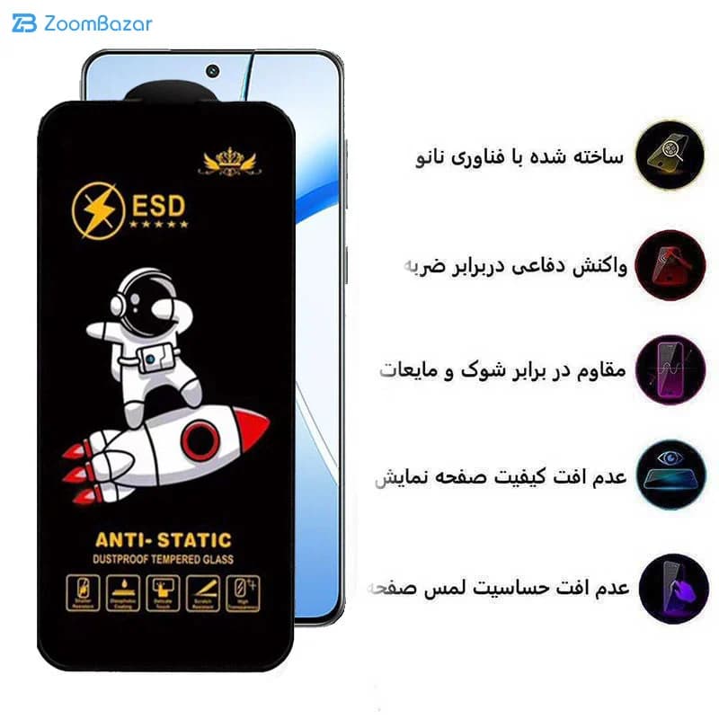 گلس اپیکوی مدل Spaceship مناسب برای گوشی موبایل گوگل Pixel 8 Pro/ 7 Pro — تصویر ۵