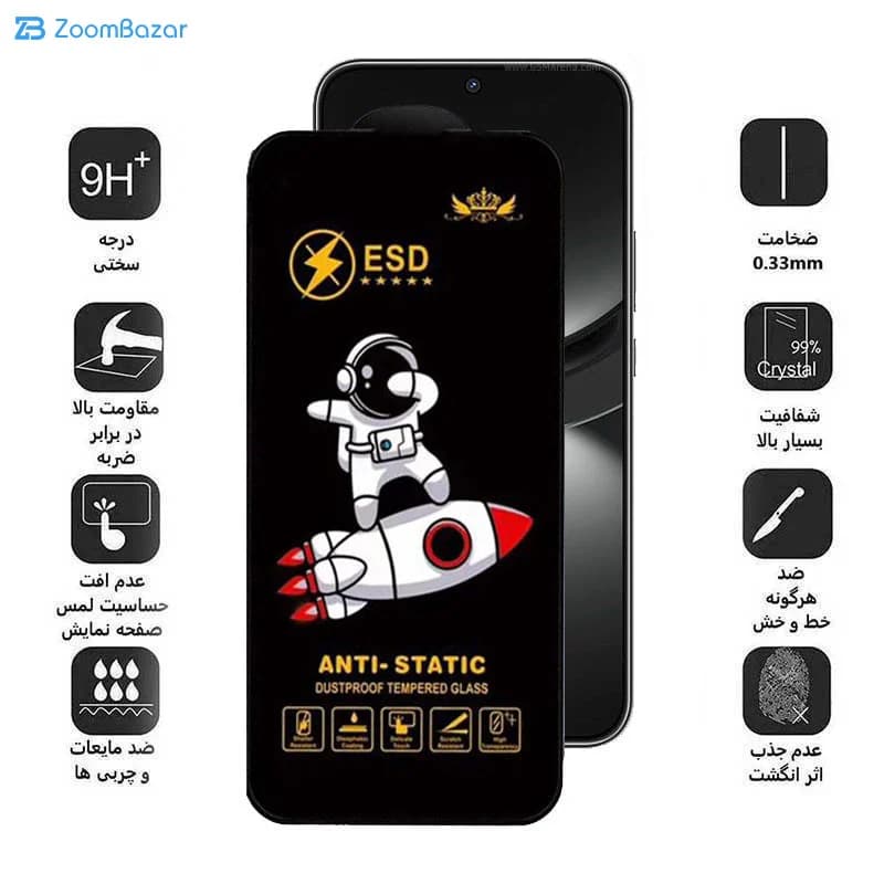 گلس اپیکوی مدل Spaceship مناسب برای گوشی موبایل هوآوی Pura 70 Pro/ Pura 70 Ultra / Nova 12S/ Nova 12i — تصویر ۷