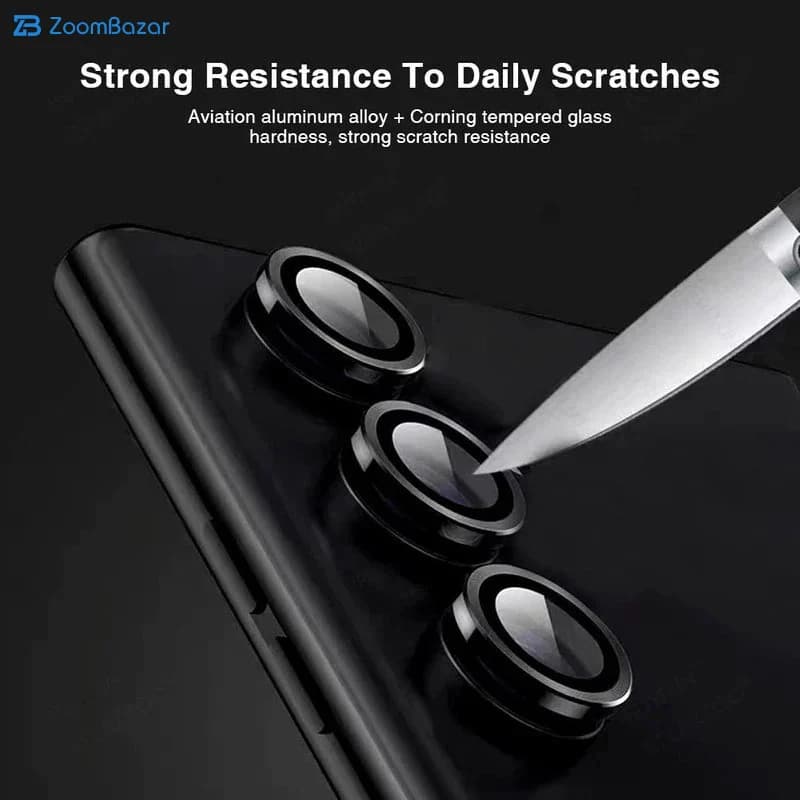 محافظ لنز دوربین اپیکوی مدل HD-ColorLenz مناسب برای گوشی موبایل سامسونگ Galaxy A06 — تصویر ۴