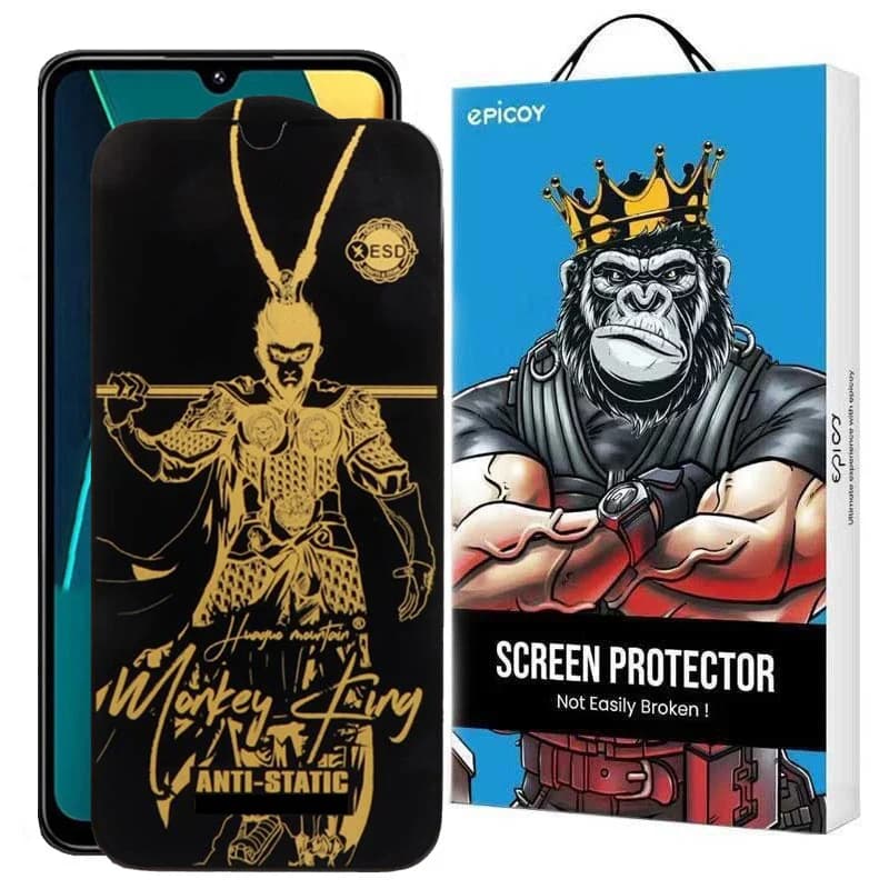 گلس اپیکوی مدل Wukong ESD مناسب برای گوشی موبایل شیائومی poco C75 4G/5G /Redmi A4/A3 Pro