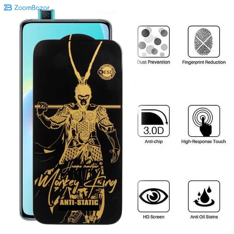 گلس اپیکوی مدل Wukong ESD مناسب برای گوشی موبایل شیائومی Redmi K30 Ultra/K30 Pro/Poco F2/Poco X2/Mi 10T — تصویر ۶