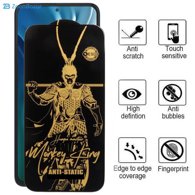 گلس اپیکوی مدل Wukong ESD مناسب برای گوشی موبایل شیائومی Mi 11i/10i 5G/11X/11X Pro — تصویر ۴