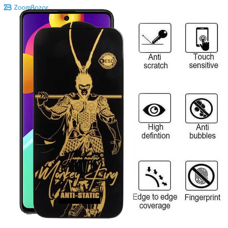 گلس اپیکوی مدل Wukong ESD مناسب برای گوشی موبایل سامسونگ Galaxy M62/M55/M55s/F62/F55/F54/Note 10 Lite/S10 Lite/C55 — تصویر ۴