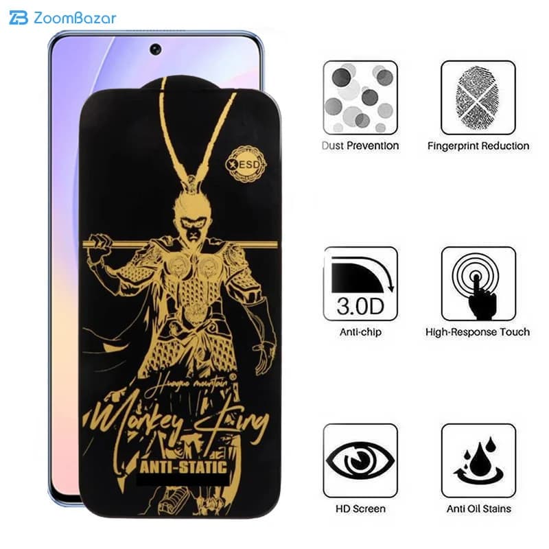 گلس اپیکوی مدل Wukong ESD مناسب برای گوشی موبایل هوآوی Nova 9 SE/Nova 9 SE 5G/Honor 50 SE/Nova 10 SE/11 SE/12/12 Lite/12i/12 SE — تصویر ۴