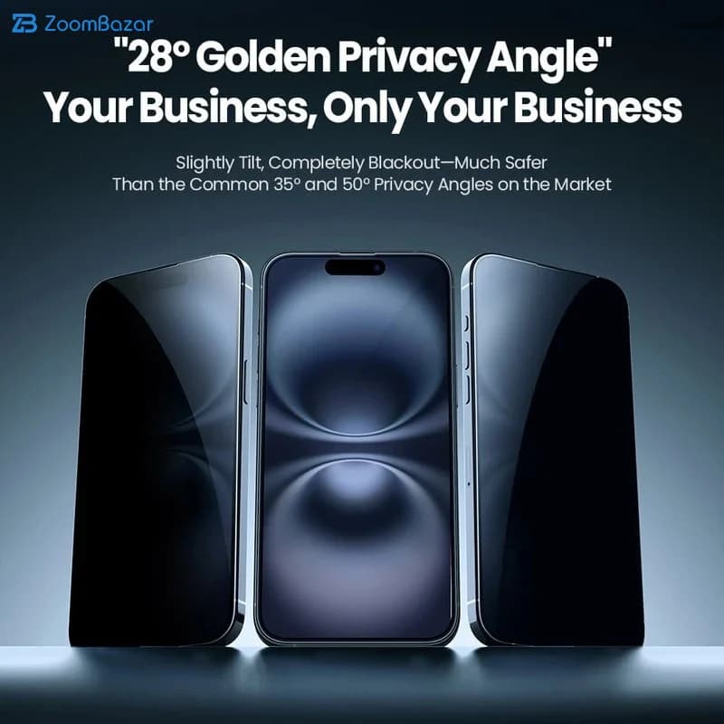 گلس اپیکوی مدل Privacy مناسب برای گوشی موبایل سامسونگ Galaxy S24 Ultra — تصویر ۷
