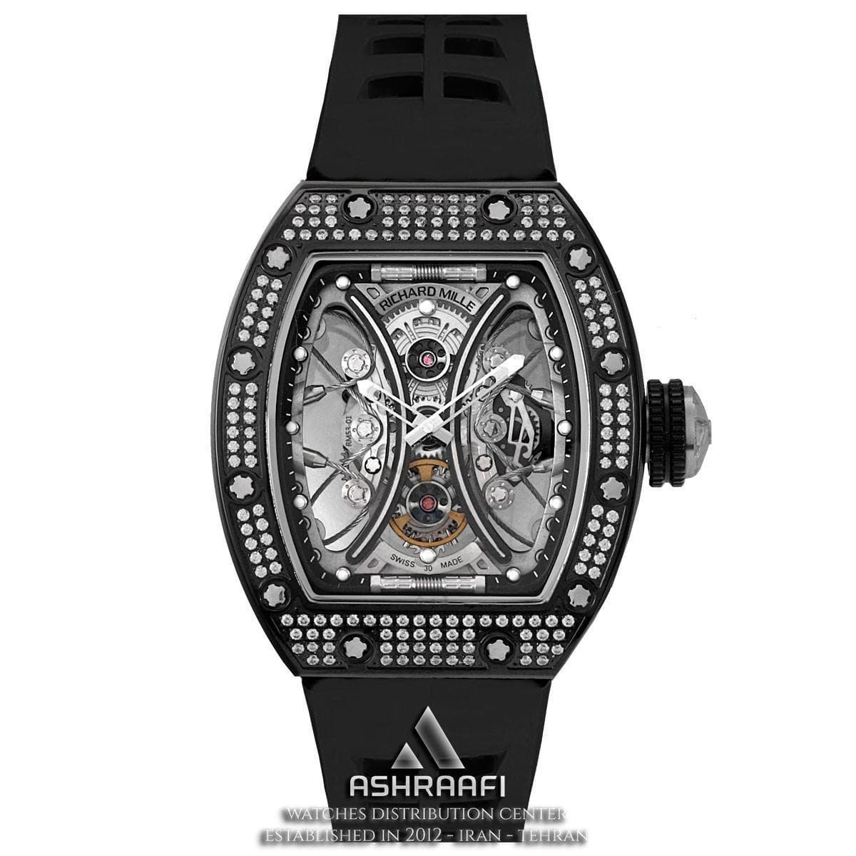 ساعت ریچارد میل نگین دار Richard Mille RM53-01-K