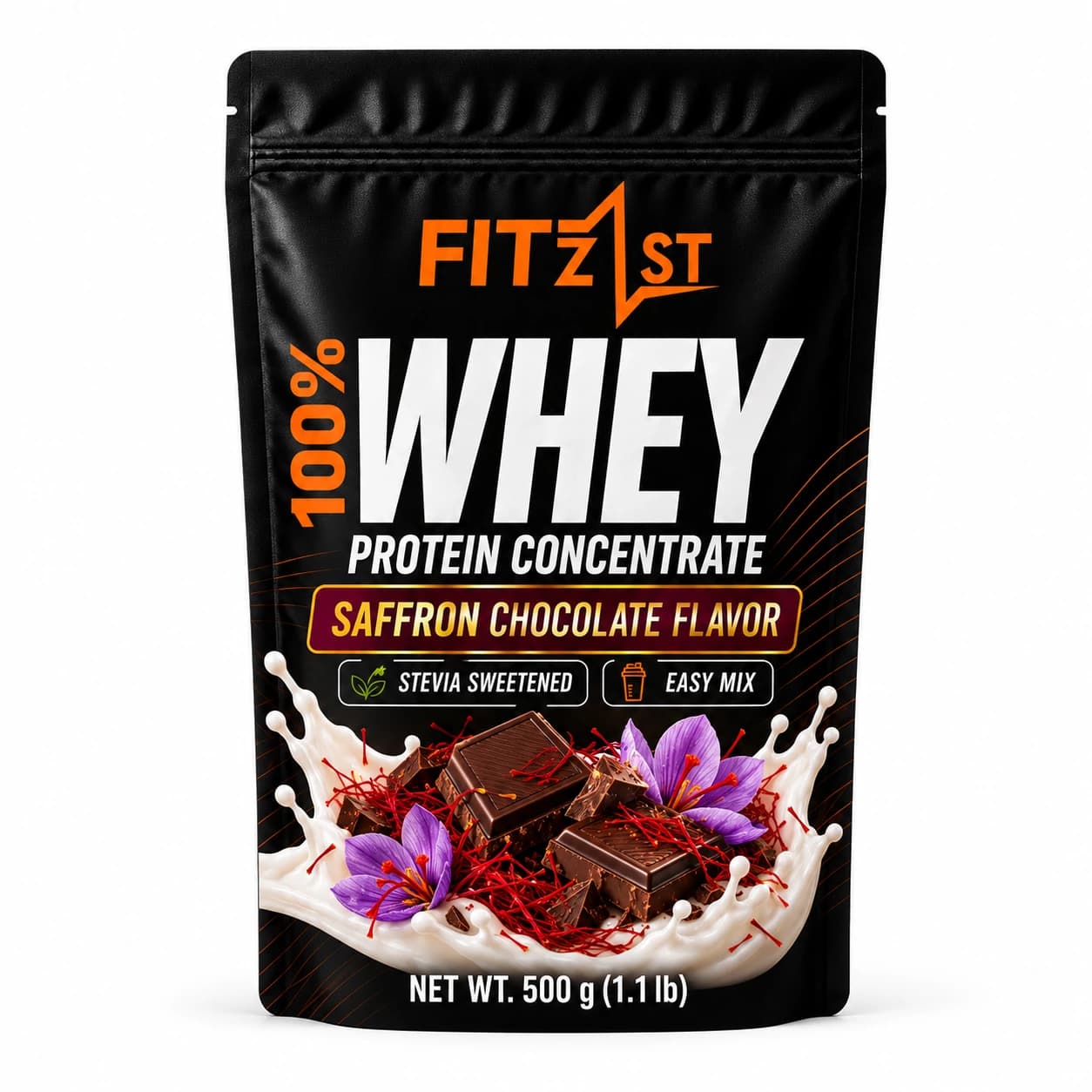 وی پروتئین شکلات زعفران 1000 گرم (Whey) — تصویر ۵