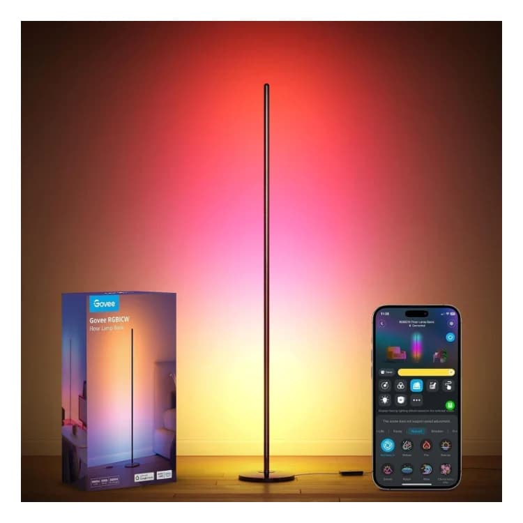 چراغ ایستاده هوشمند Govee RGBIC Floor Lamp Lyra H6072