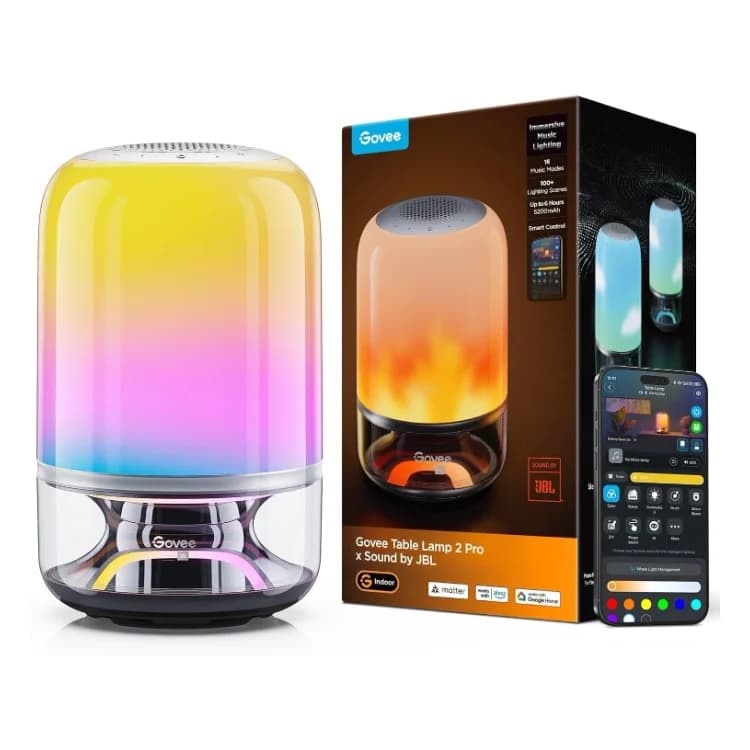 چراغ رومیزی هوشمند Govee Table Lamp 2 Pro x Sound by JBL H6020